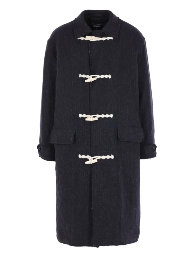Comme des Garçons Homme Comme des Garçons Homme ピンストライプ・トグルコートの商品画像