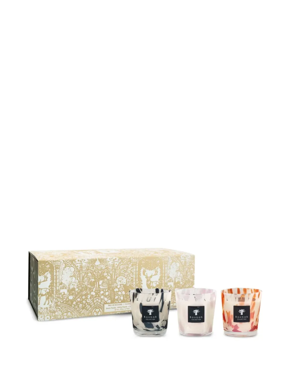 Baobab Collection Pearls Trioキャンドル（3点セット） - 画像4