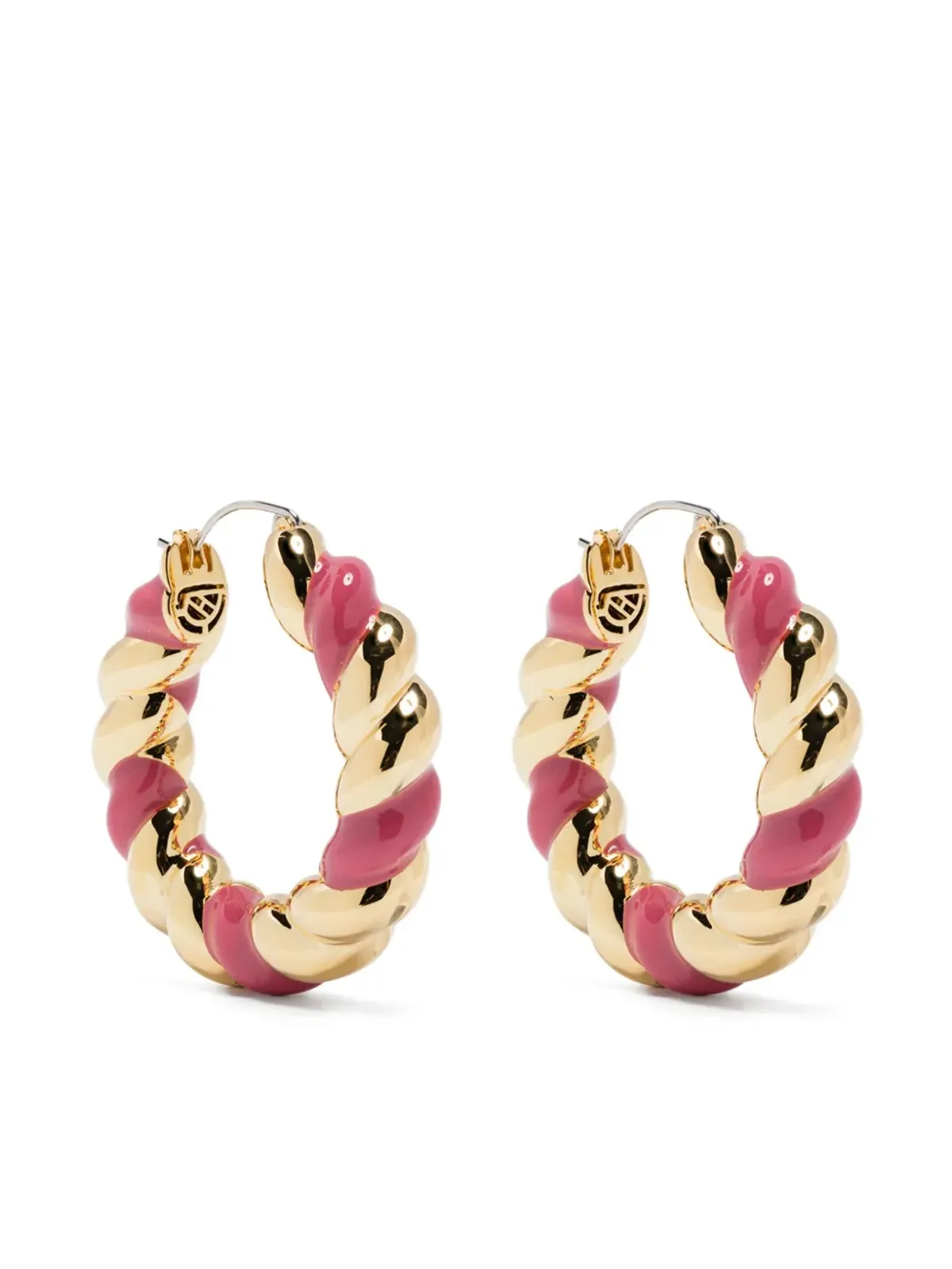 Eddie Borgo enamel rope hoops - Gold - 画像2