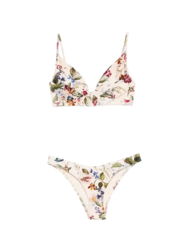 Zimmermann ZIMMERMANN Patience Tuck Plunge bikiniの商品画像