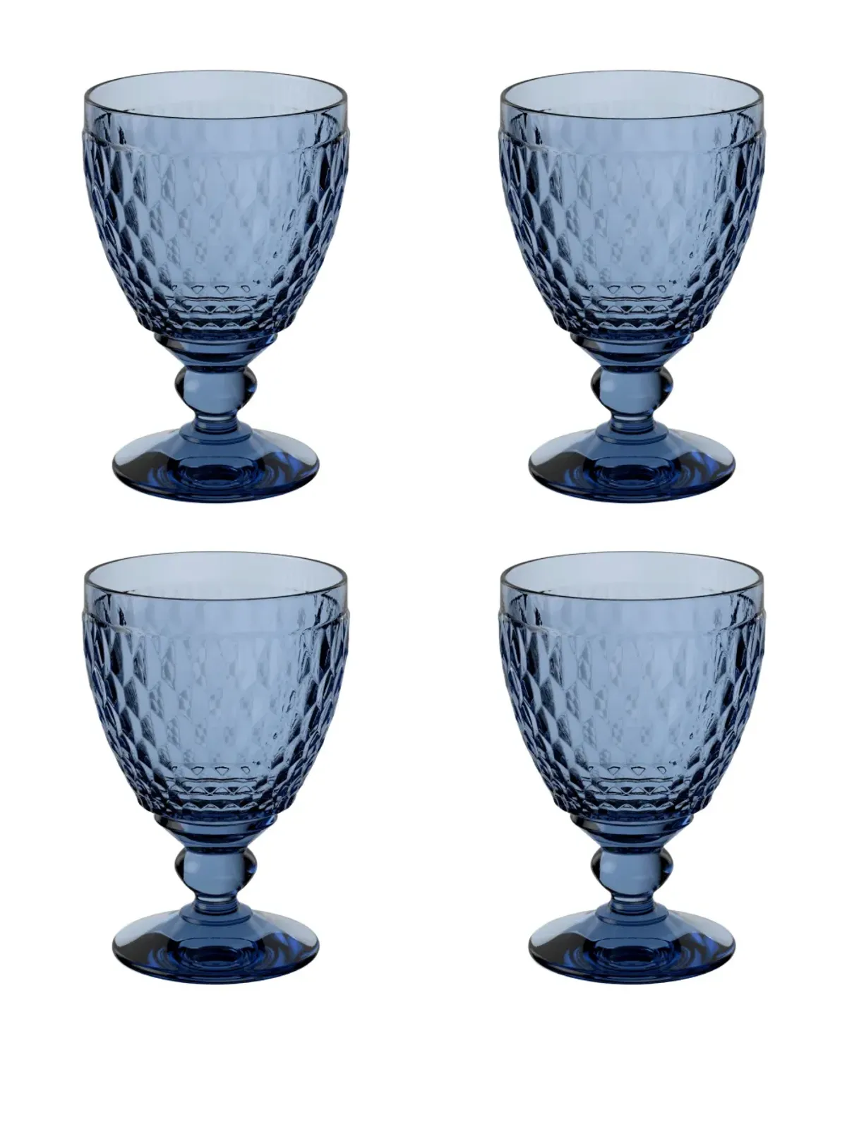 Villeroy & Boch Calici Acqua ステムドグラス 4個セット - 画像1