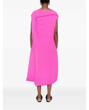 Issey Miyake プリーツタイドレス - サムネイル4