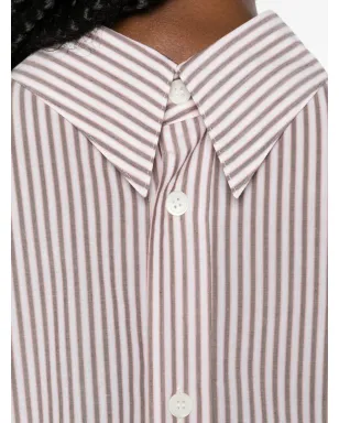 Issey Miyake ストライプシャツ - Pink - サムネイル5