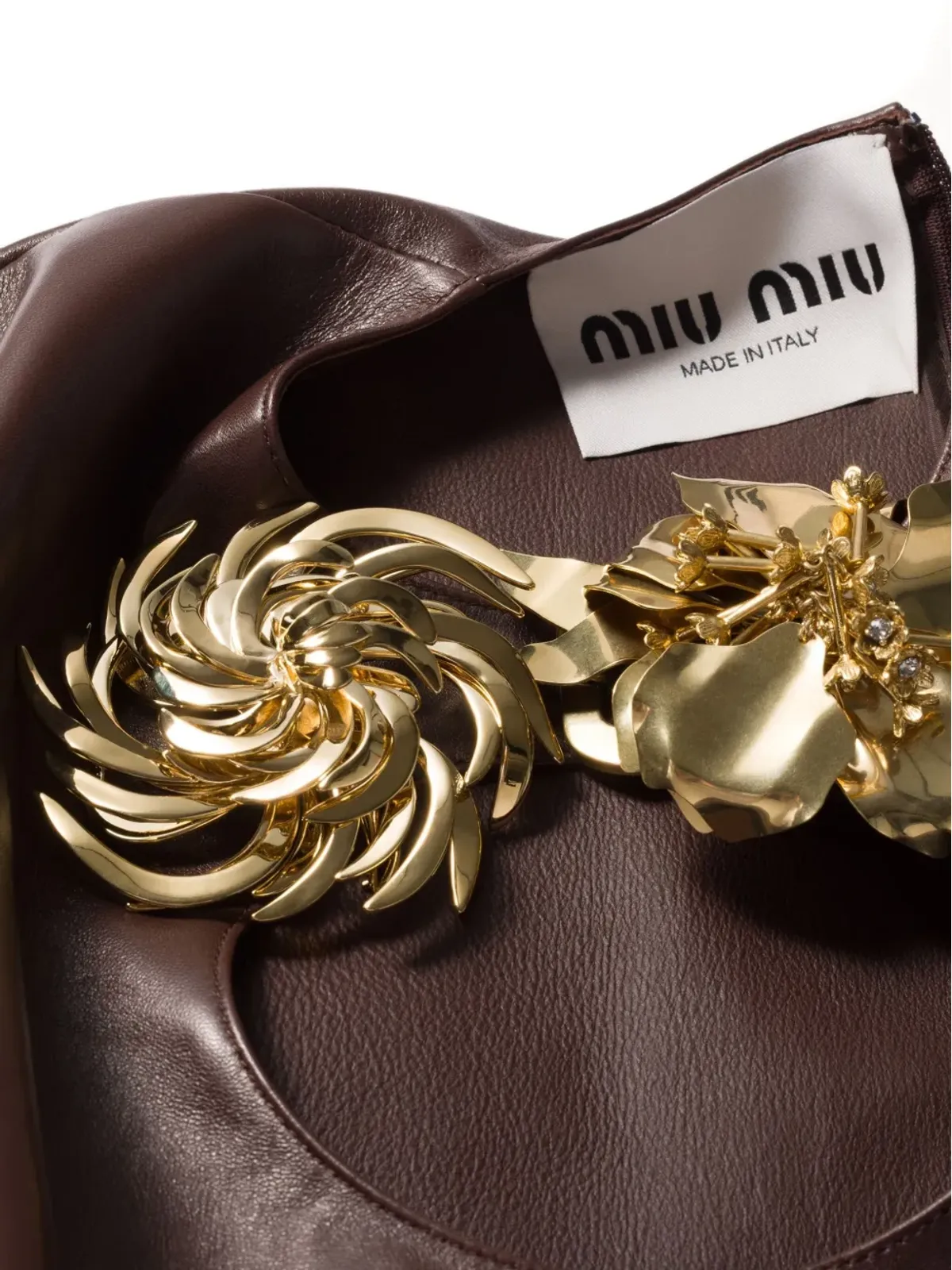 Miu Miu スワールブローチ - 画像3