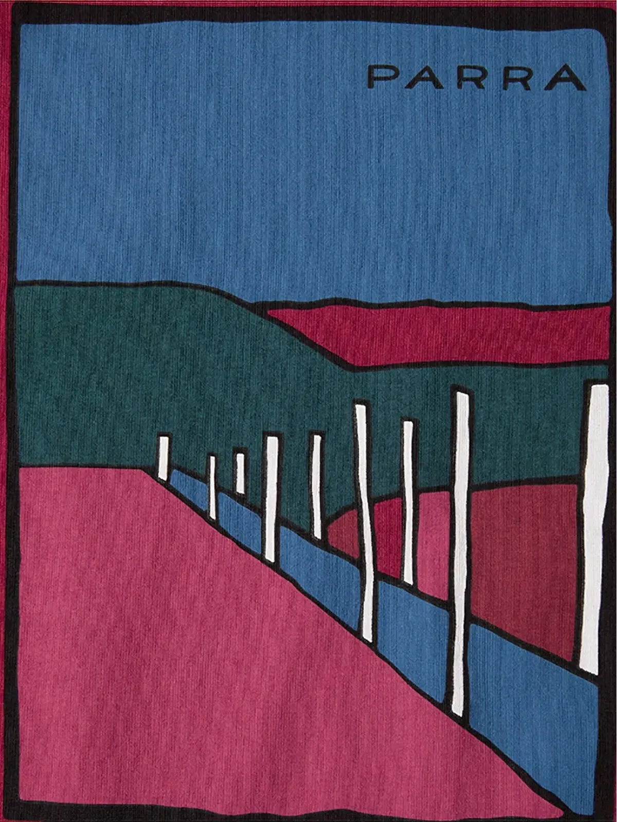 BY PARRA Beach Parking ショートスリーブTシャツ - 画像2