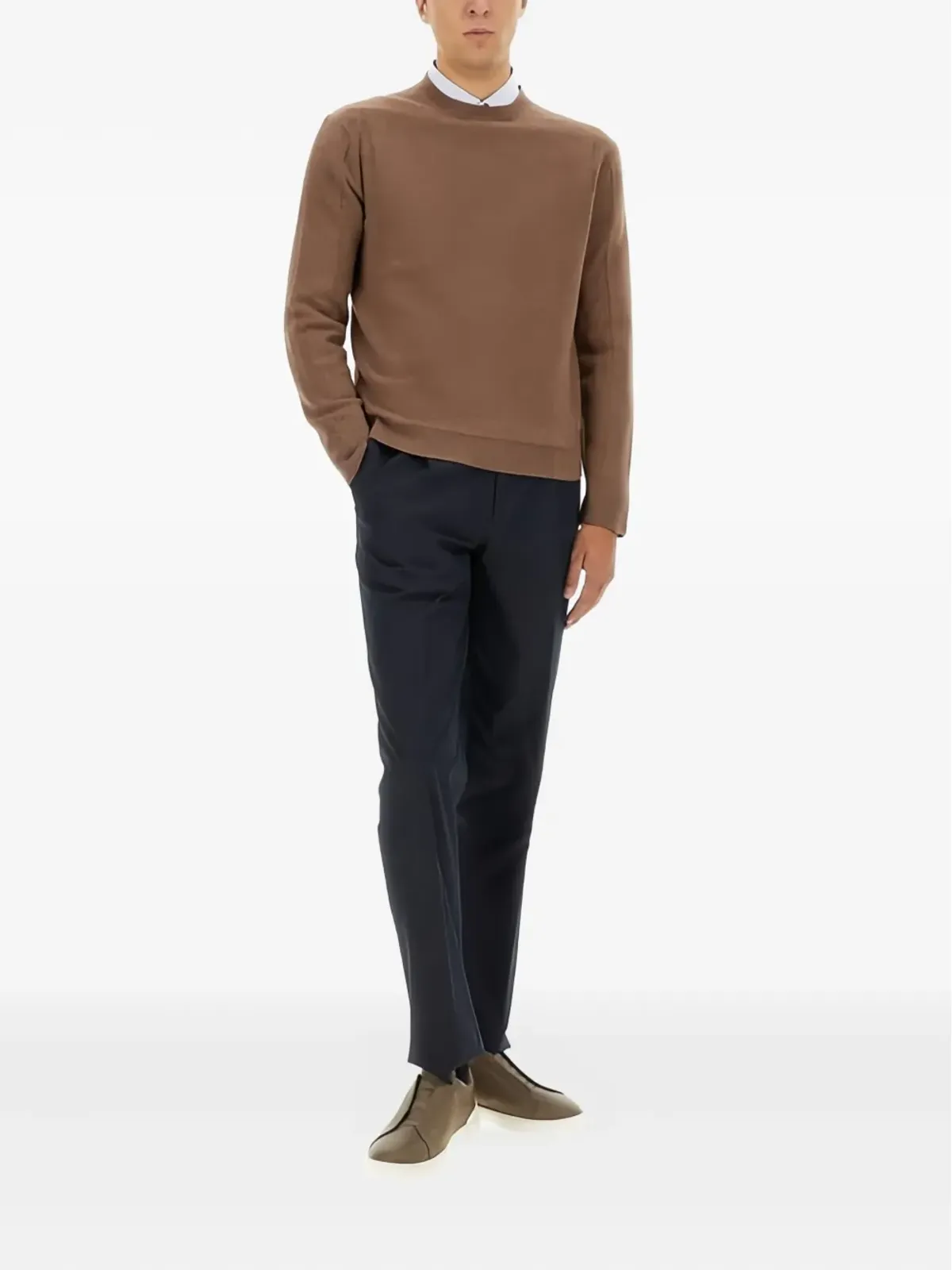 Zegna クルーネックニットウェア - 画像2