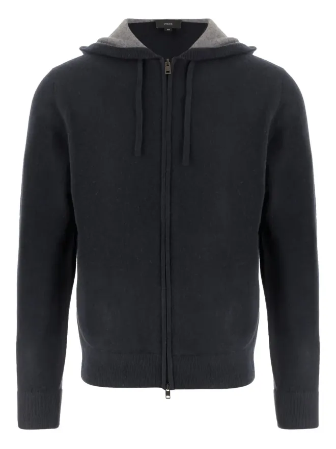 Vince Vince カシミヤ ジップアップ スウェットシャツ - ブルーの商品画像