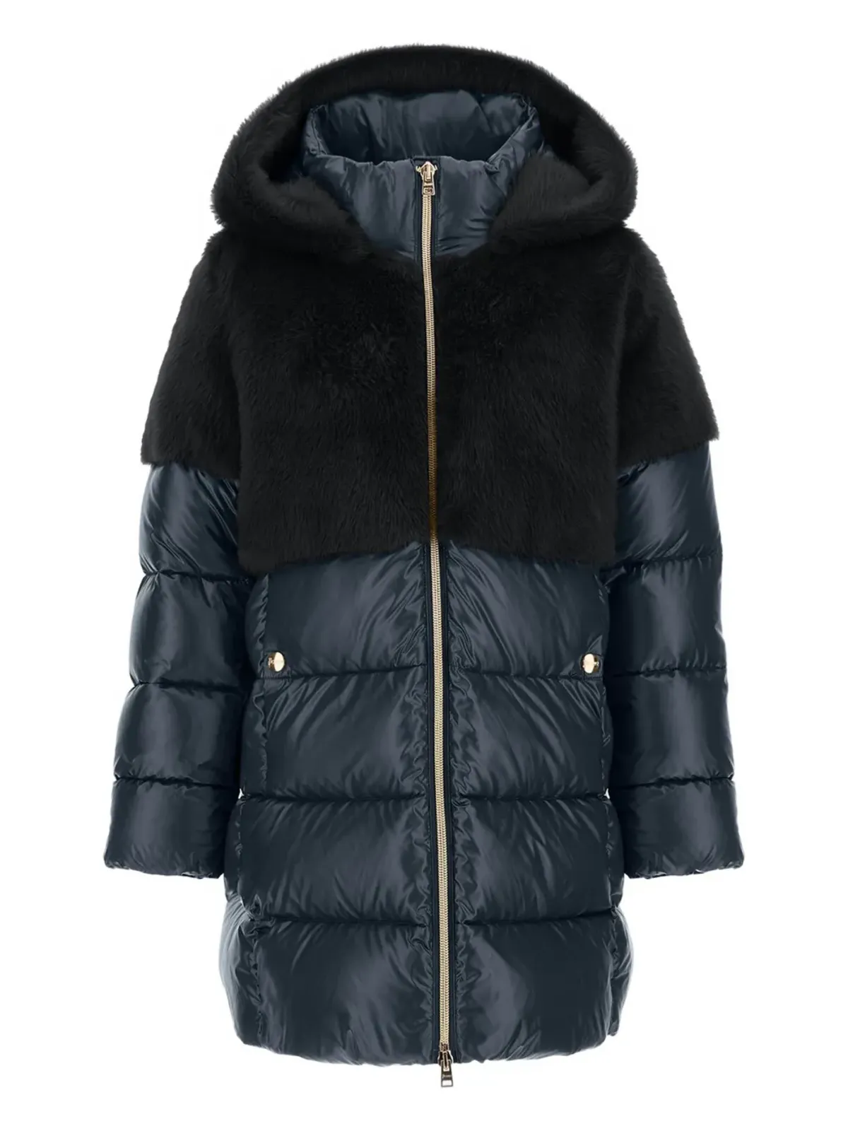 Herno Kids ジップファスナー付きコート - 画像1