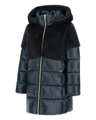 Herno Kids ジップファスナー付きコート - サムネイル4