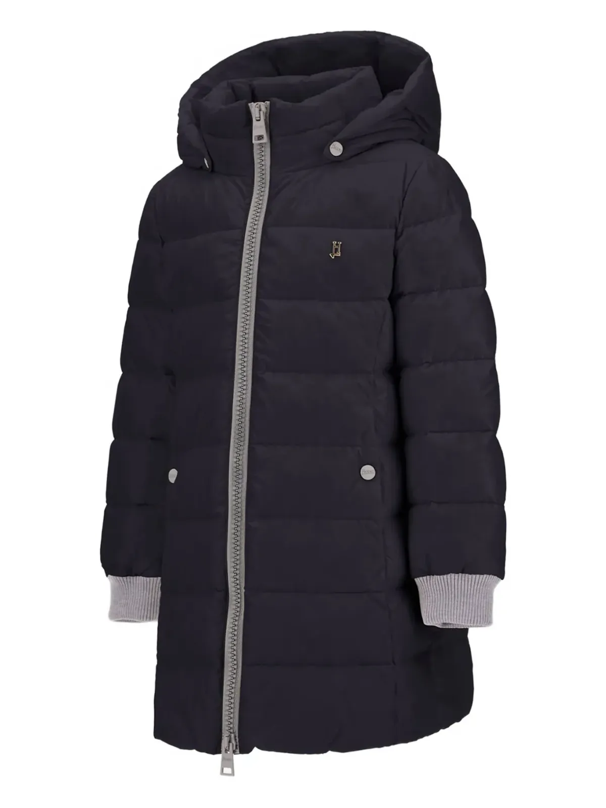 Herno Kids quilted-padded coat - Black - 画像3