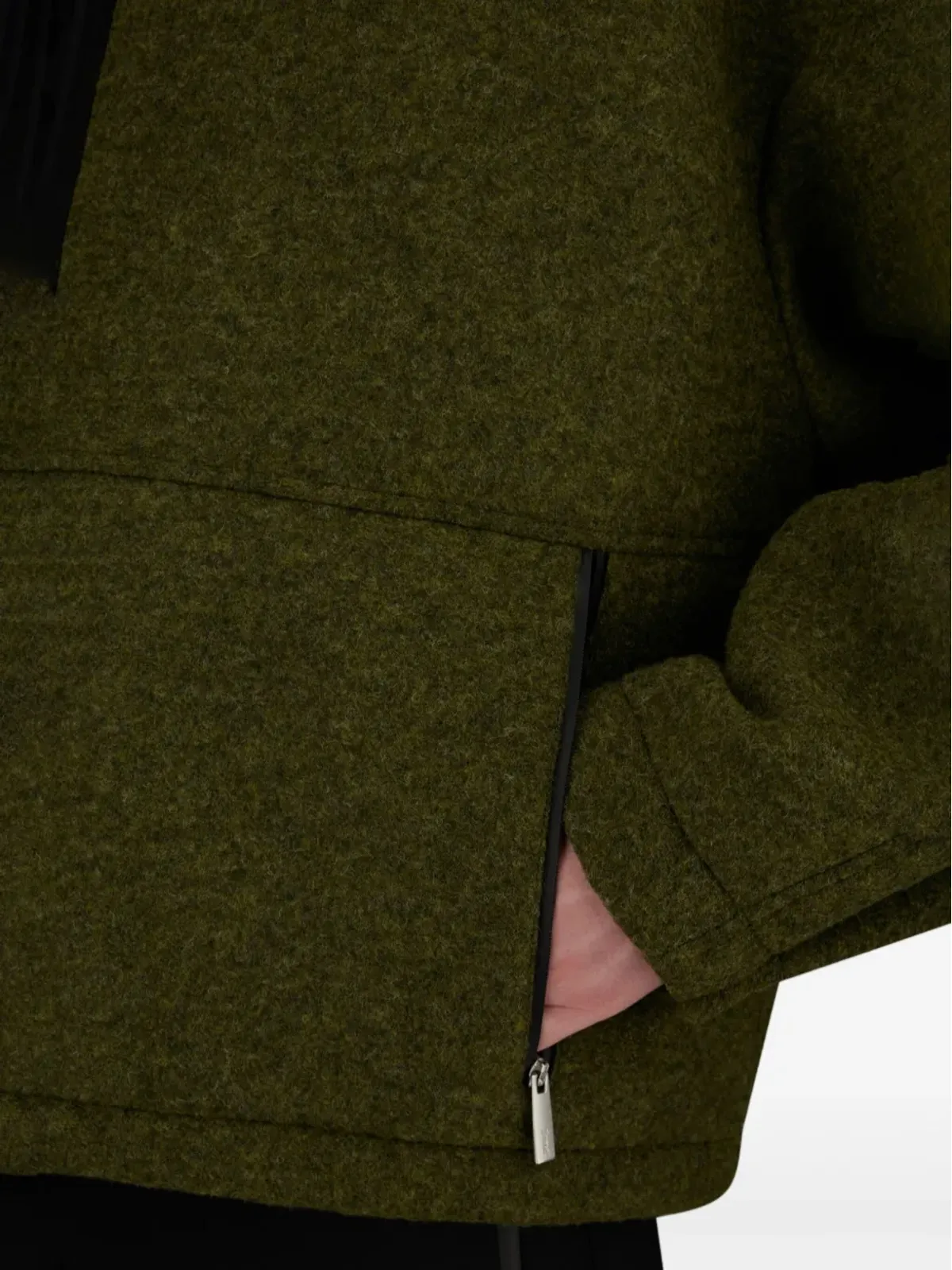 Herno ハイネックジップフロントジャケット - 画像4