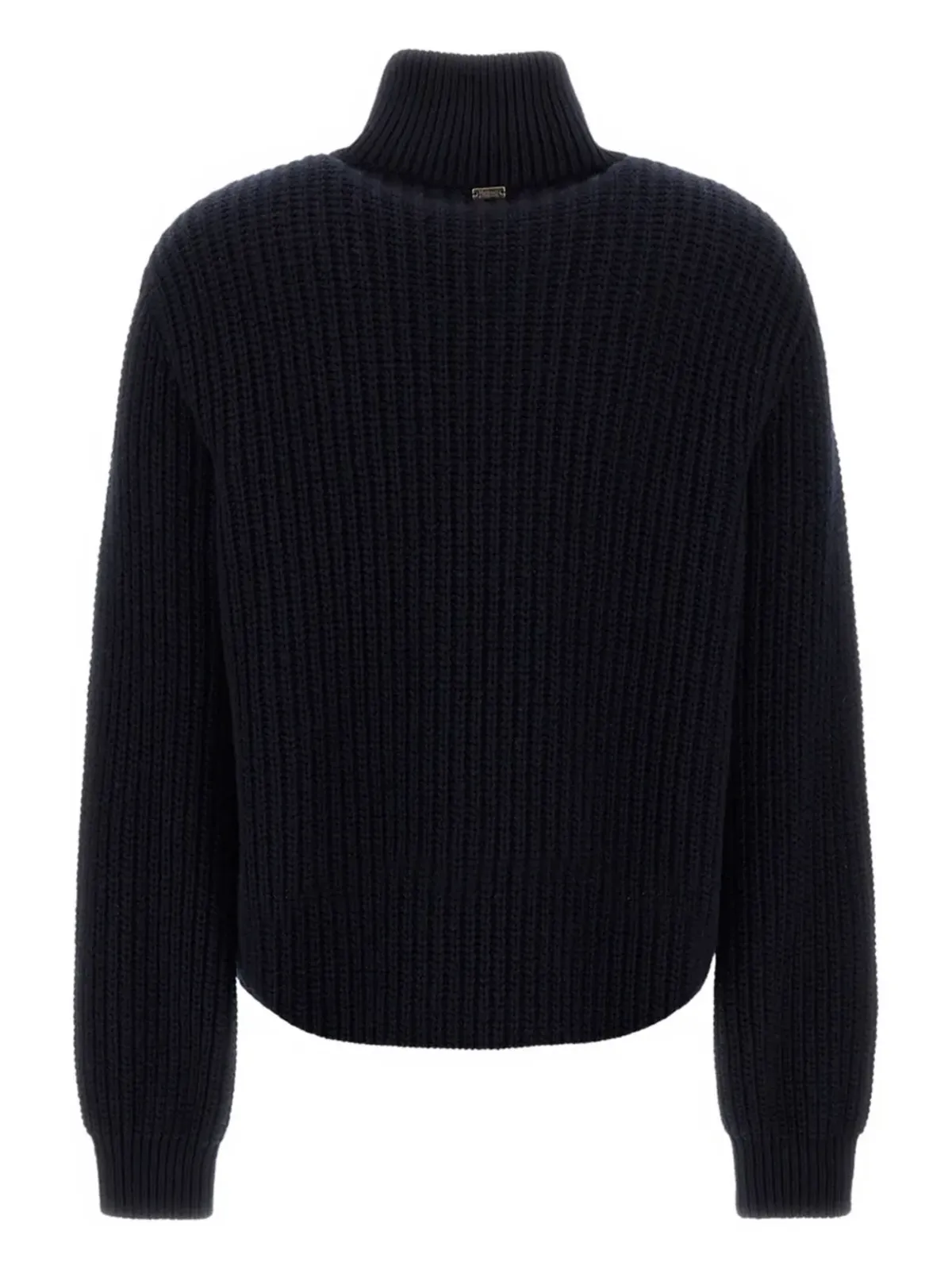 Herno quilted panelled cardigan - Blue - 画像4