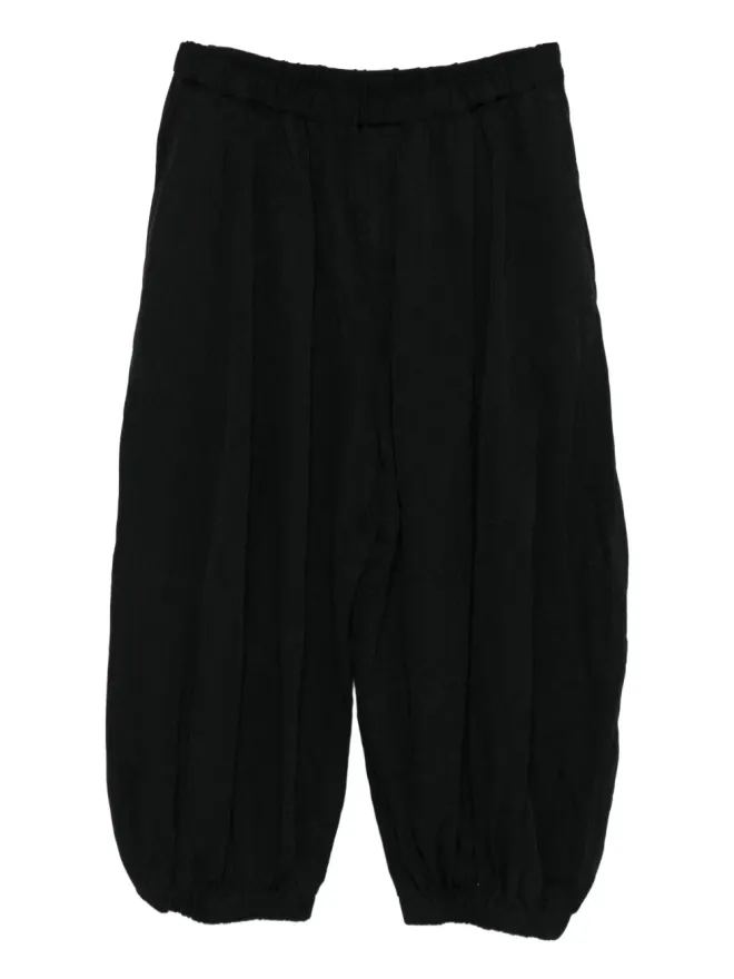 Black Comme des Garçons Black Comme Des Garçons プリーツディテールパンツの商品画像