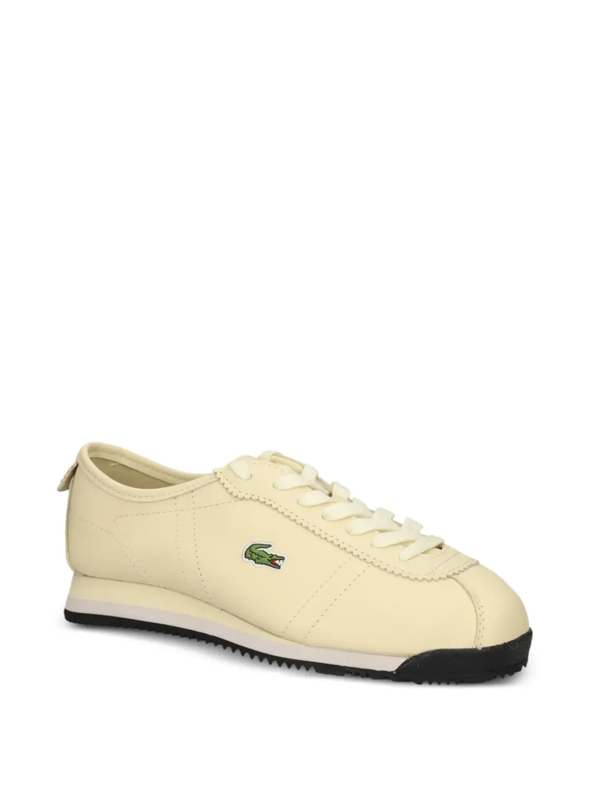 Lacoste Club-Low leather sneakers - White - 画像2