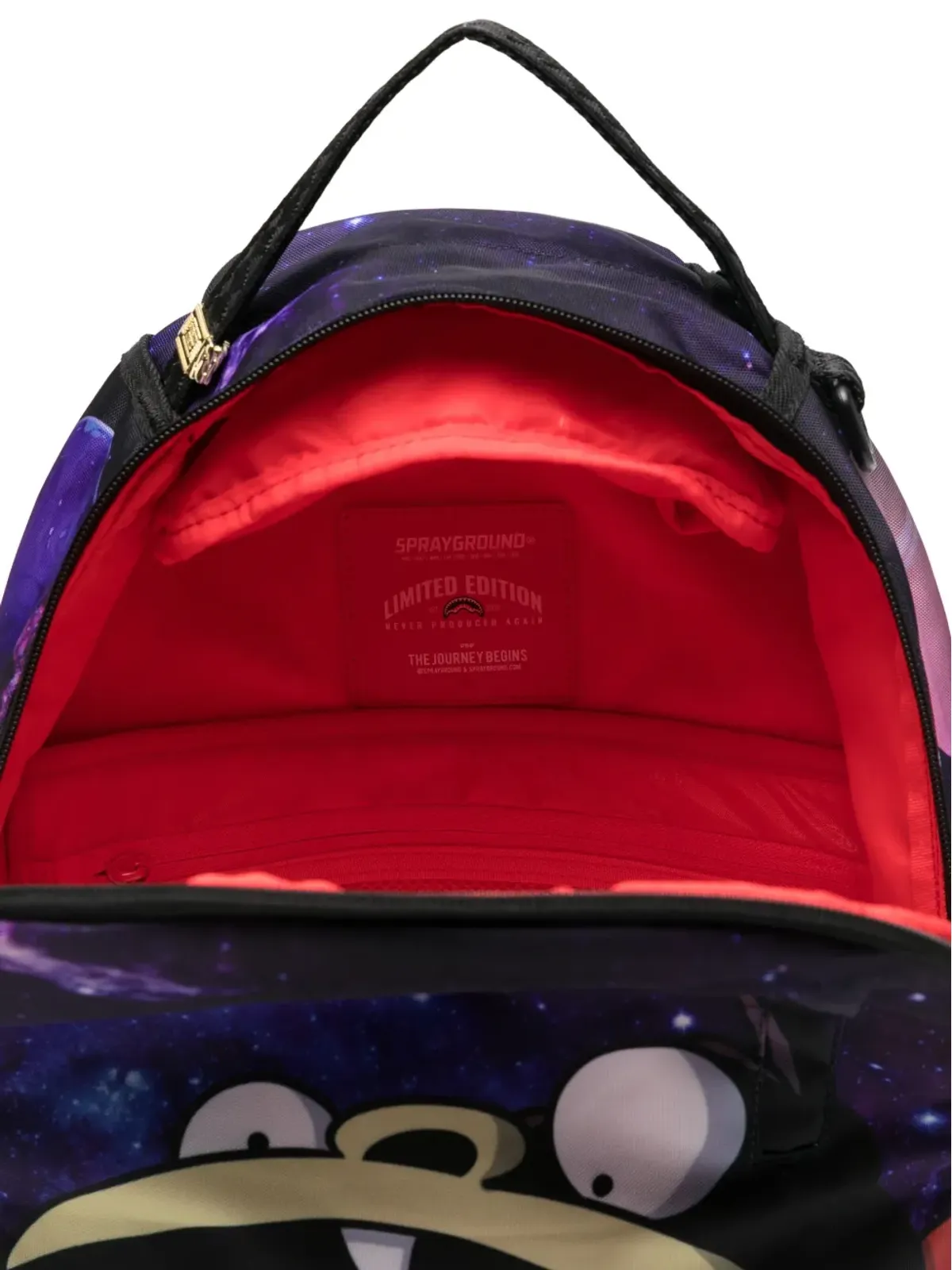 sprayground kid Futurama Nibbler Eat Shark バックパック - 画像4
