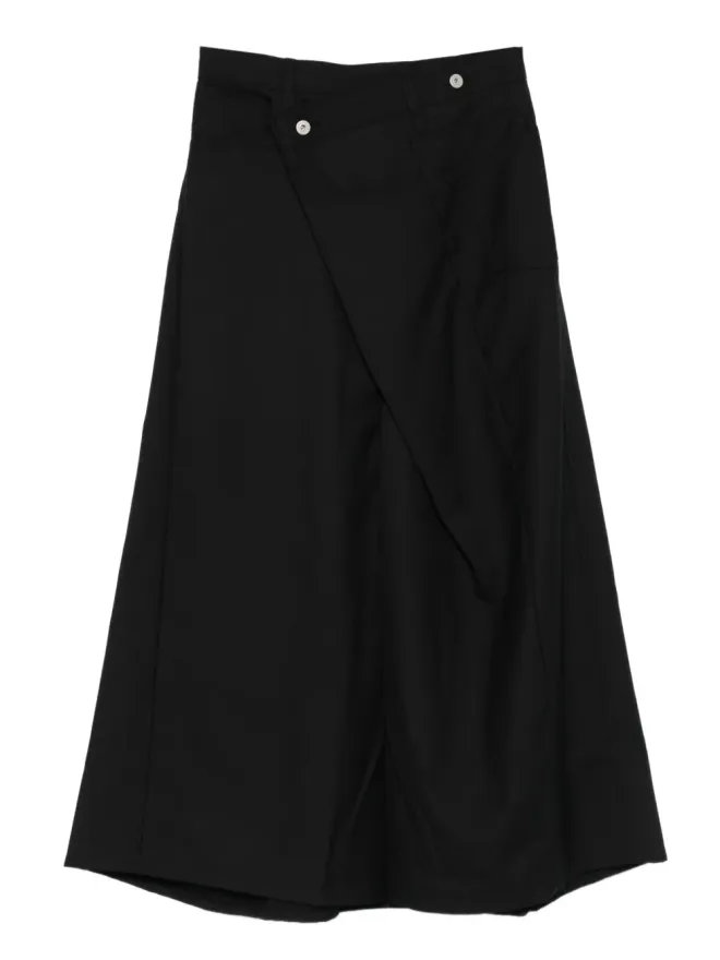 Junya Watanabe Junya Watanabe パネルドウールブレンドスカートの商品画像