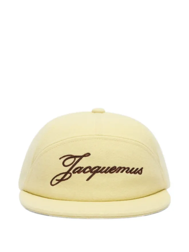JACQUEMUS Jacquemus Le Lana ロゴ刺繍キャップの商品画像