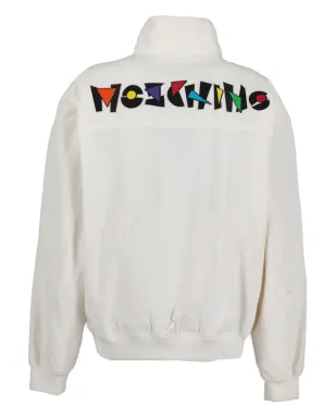 Moschino Pre-Owned ロゴアップリケ ボンバージャケット - サムネイル2