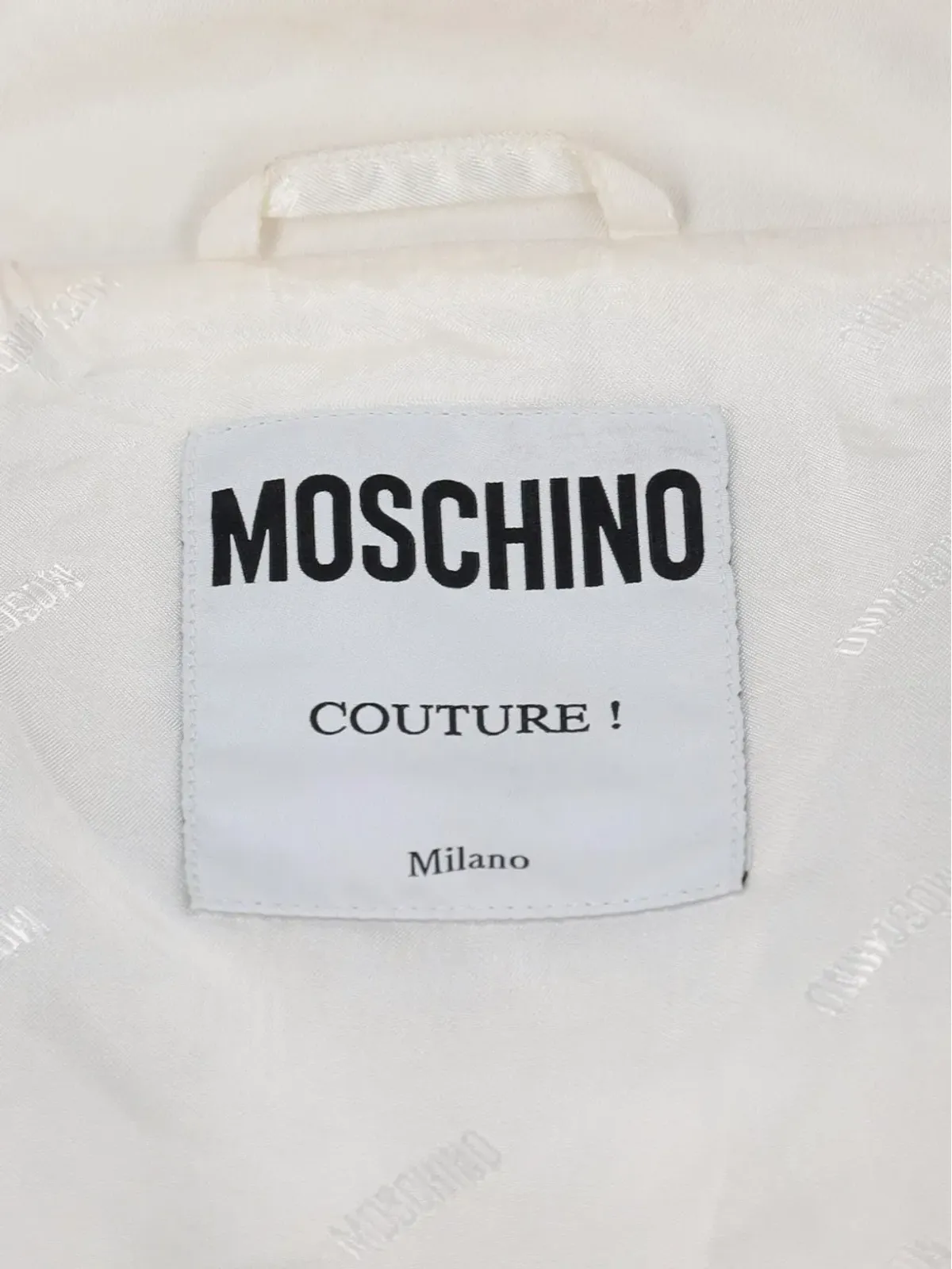 Moschino Pre-Owned ロゴアップリケ ボンバージャケット - 画像3