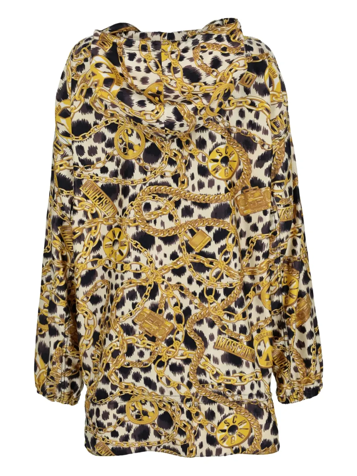 Moschino Pre-Owned チェーンプリントジャケット - 画像2
