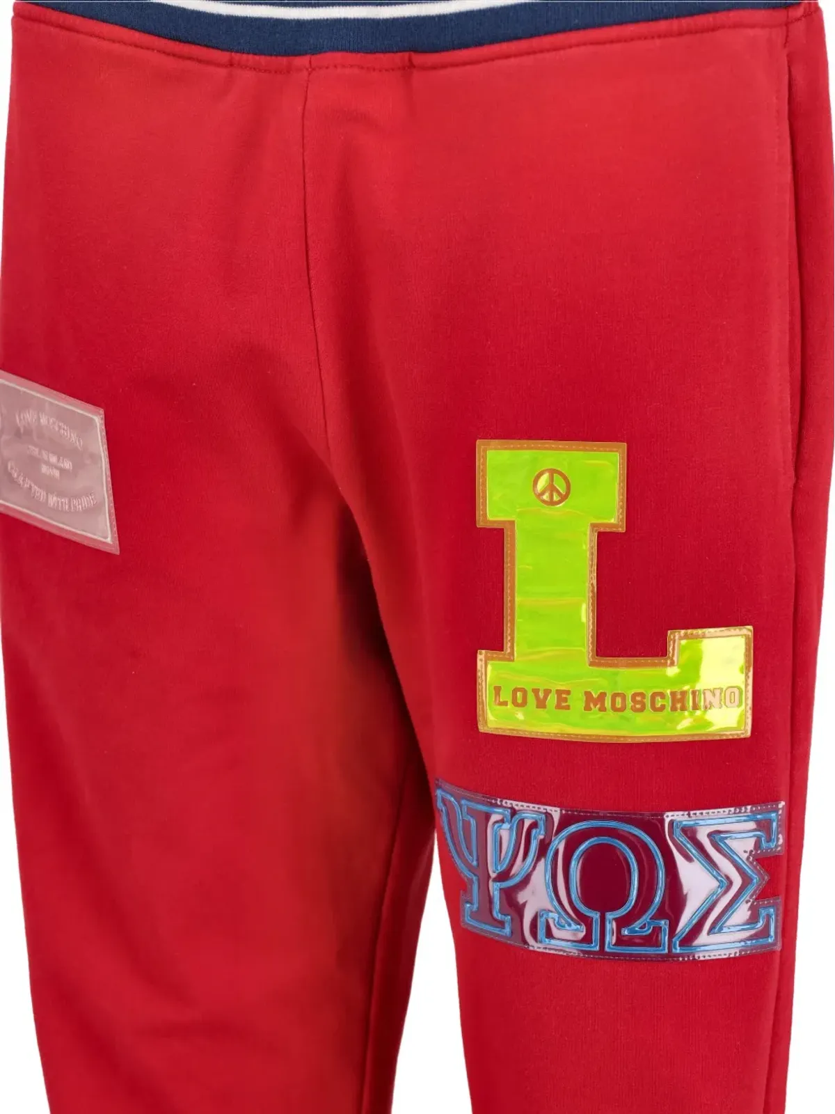 Moschino Pre-Owned ロゴパッチ・トラックパンツ - 画像5