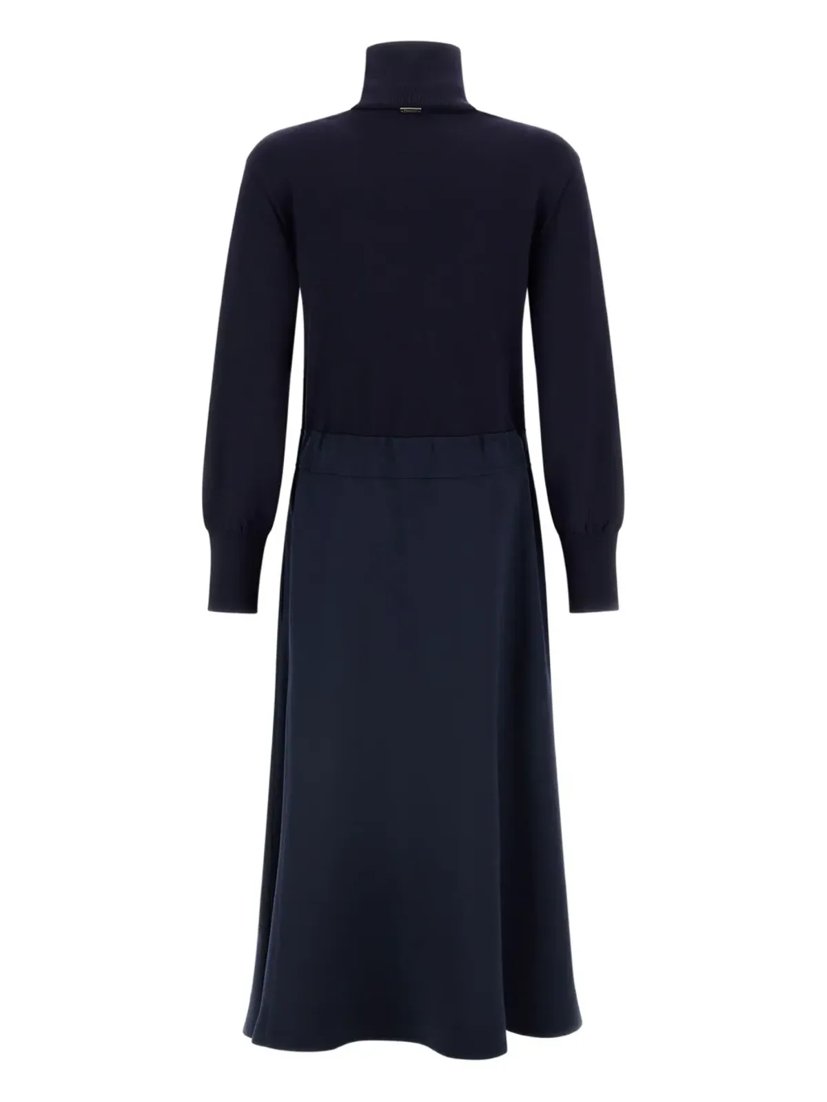 Herno turtleneck drawstring-waist midi dress - 画像5