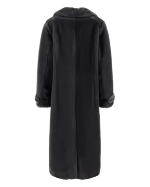 Herno ラペルカラー シングルブレストコート - グレー - サムネイル3