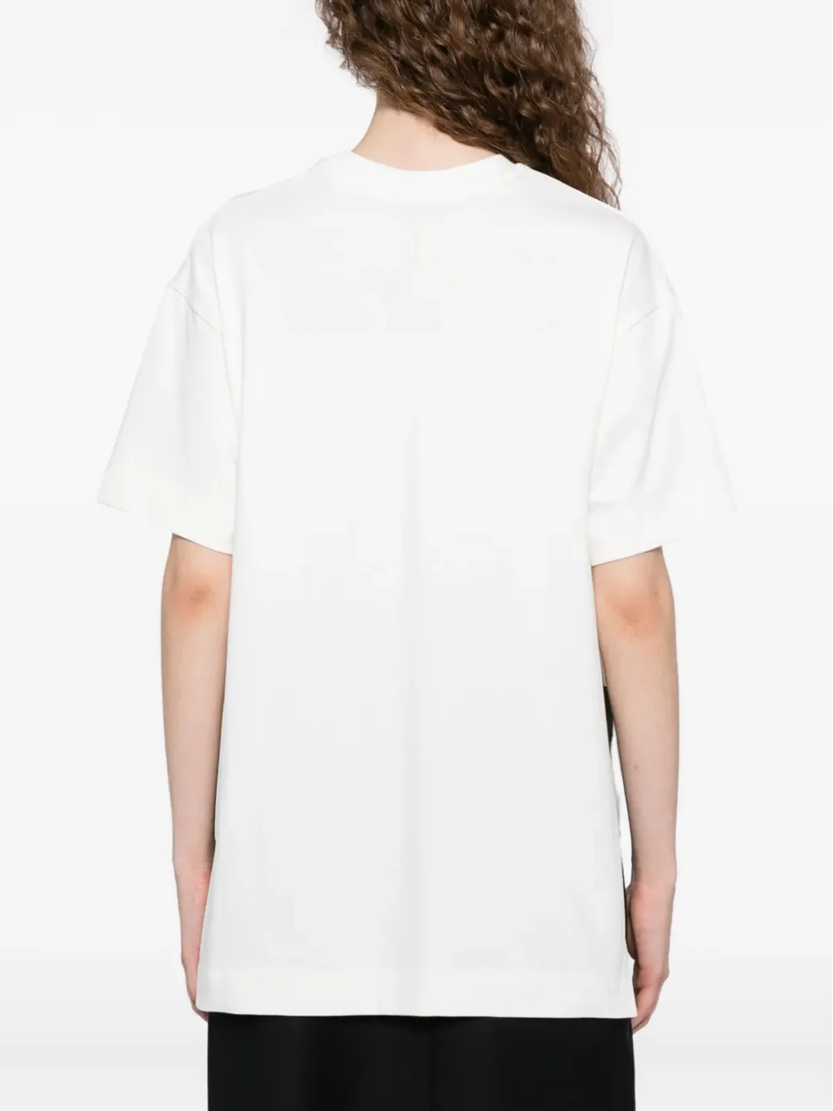 LITKOVSKA アシンメトリック コットン Tシャツ - 画像4