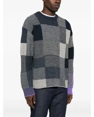 Paul Smith パッチワークパネルセーター - サムネイル3