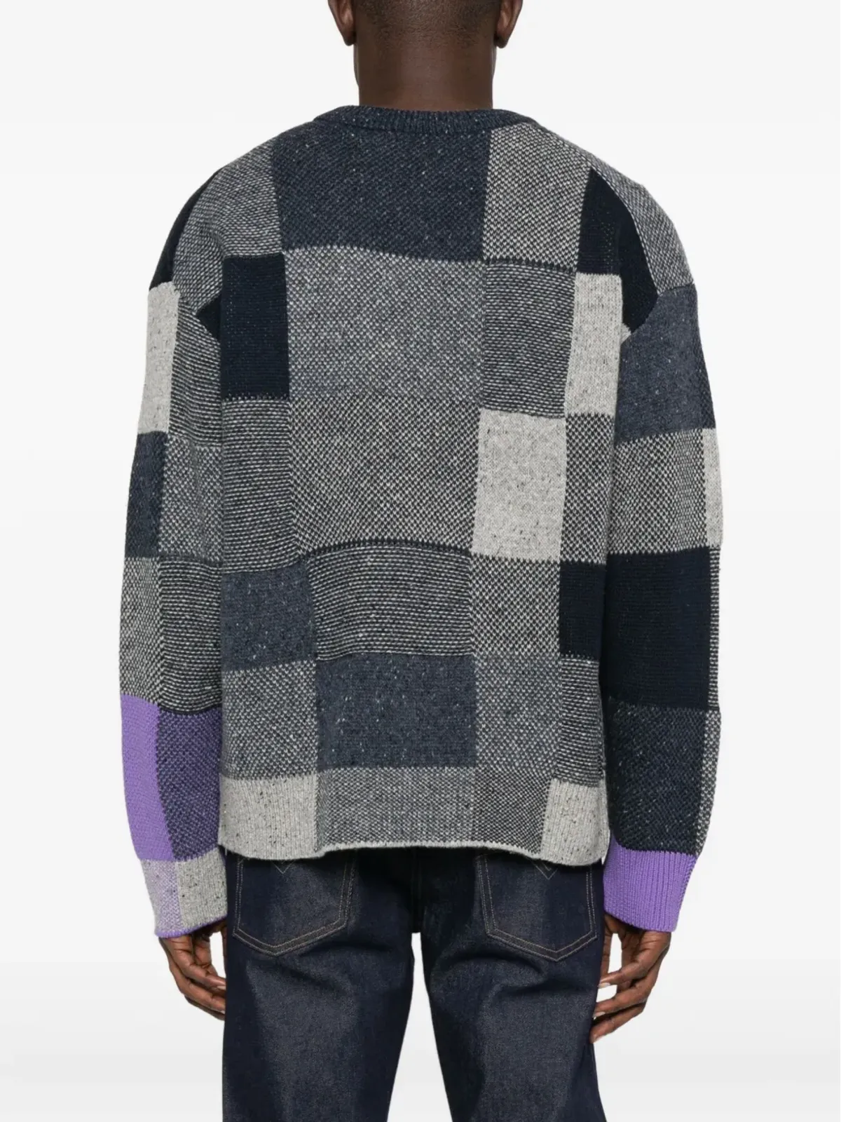 Paul Smith パッチワークパネルセーター - 画像4