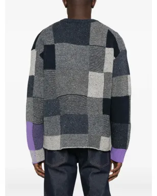 Paul Smith パッチワークパネルセーター - サムネイル4