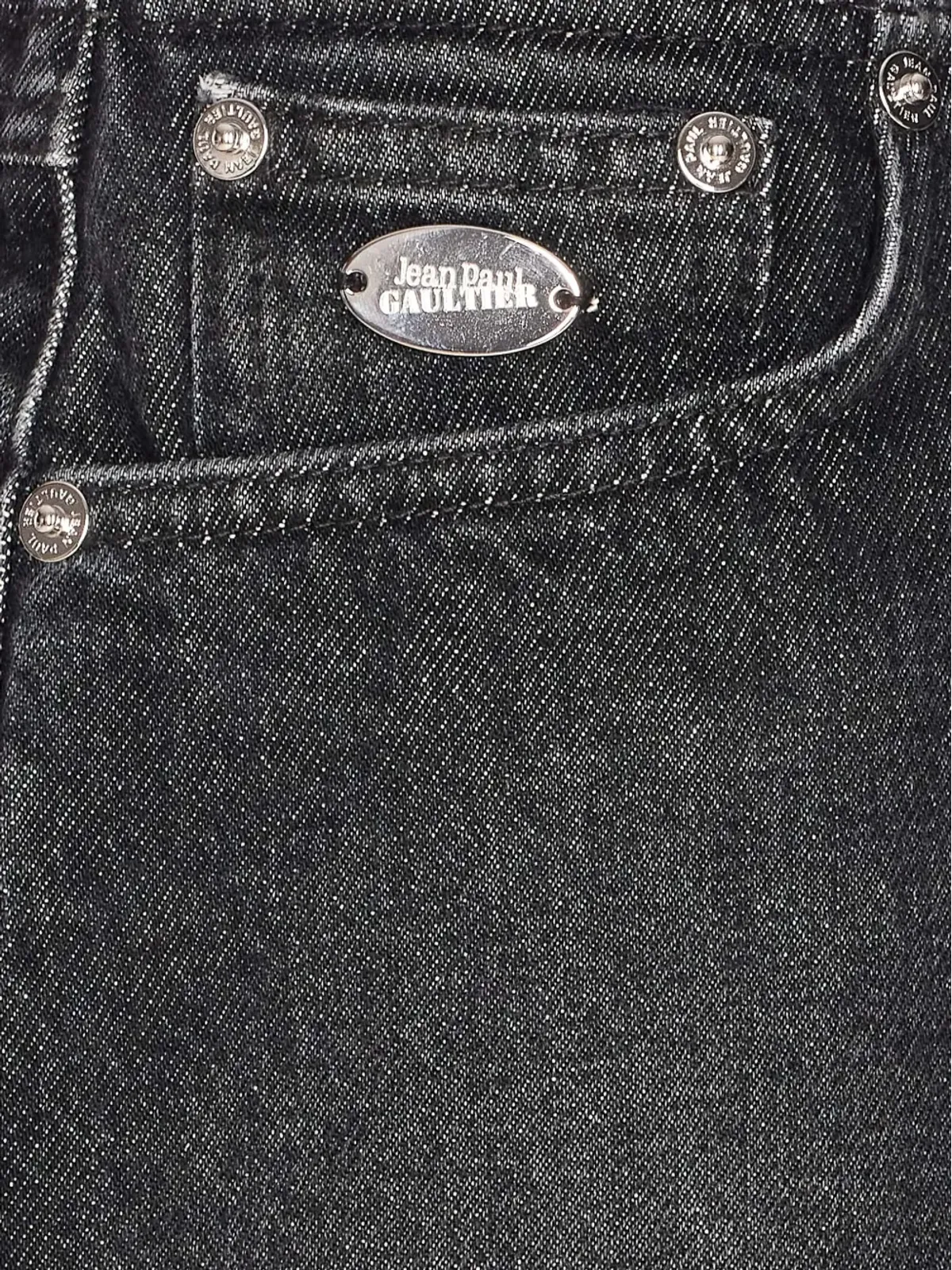 Jean Paul Gaultier ジップフロントポケット付きミニスカート - 画像3
