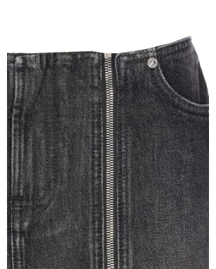 Jean Paul Gaultier ジップフロントポケット付きミニスカート - サムネイル4