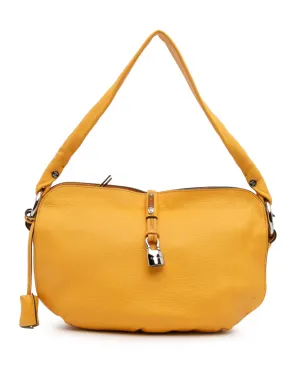 Celine Pre-Owned 2008 Leather Bittersweet Hobo shoulder bag - Yellow - サムネイル1
