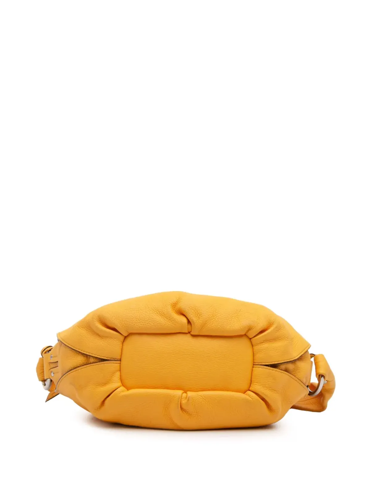 Celine Pre-Owned 2008 Leather Bittersweet Hobo shoulder bag - Yellow - 画像4