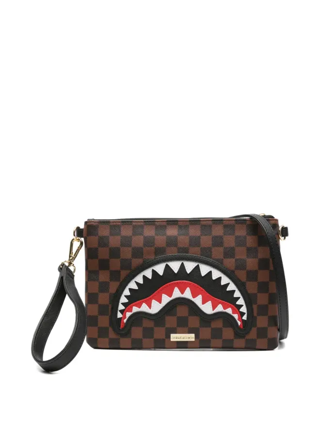 Sprayground Sprayground Sharks in Paris クラッチバッグ（ブラウン）の商品画像
