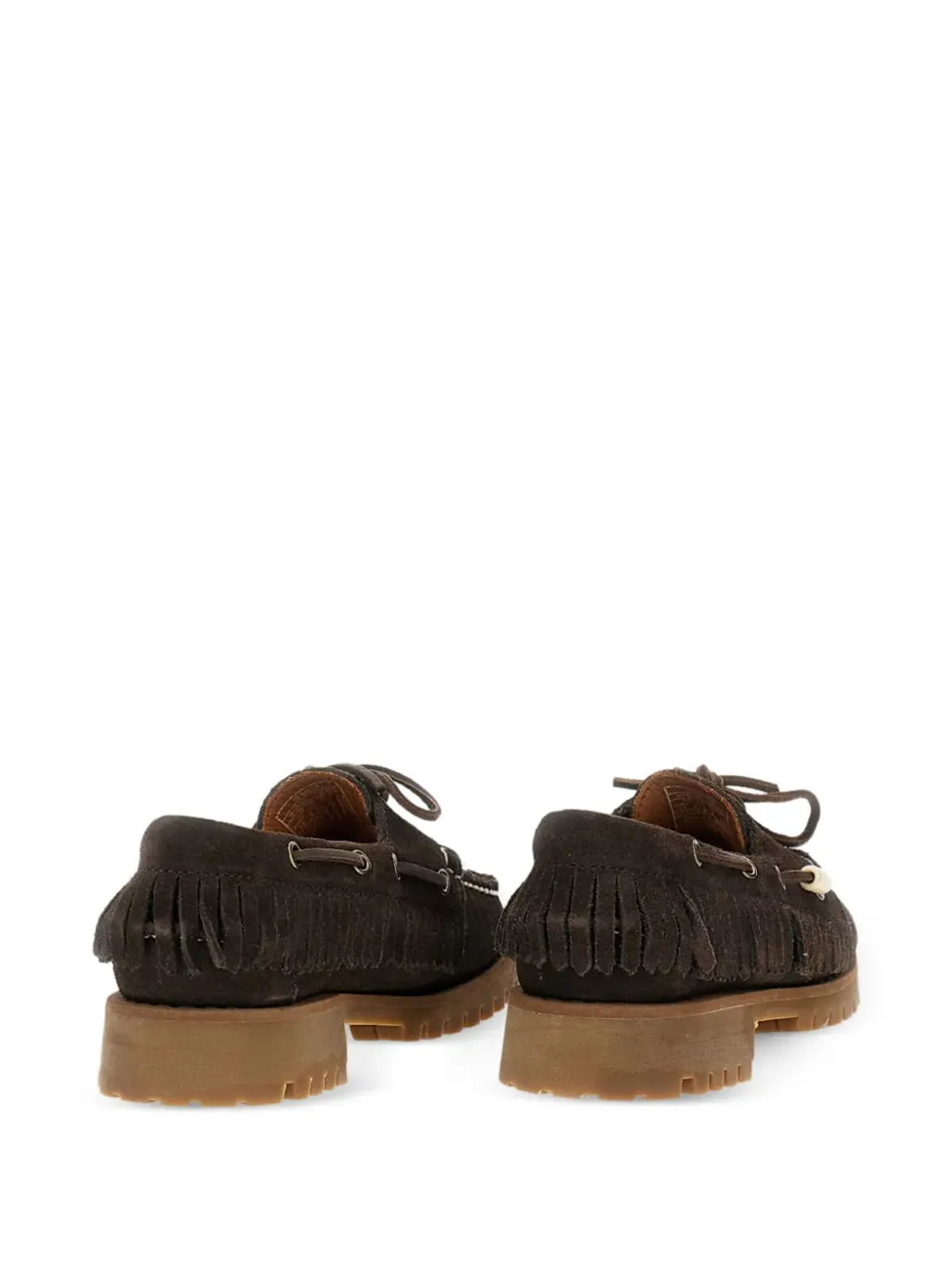 Sebago フリンジ付きボートシューズ - 画像3