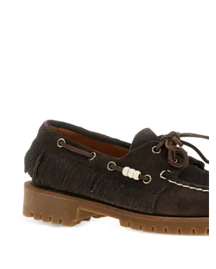 Sebago フリンジ付きボートシューズ - サムネイル4