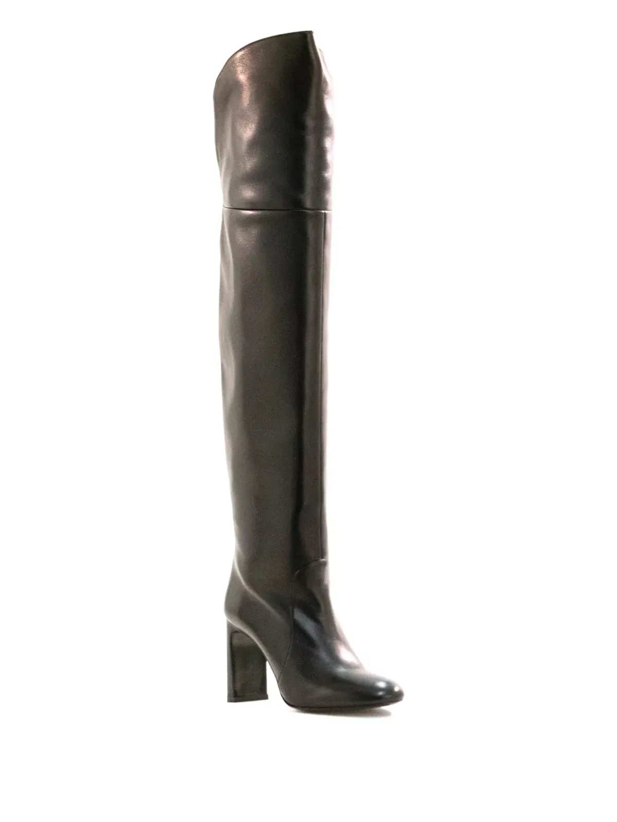 Stuart Weitzman 85mm レザー ブーツ - ブラック - 画像2