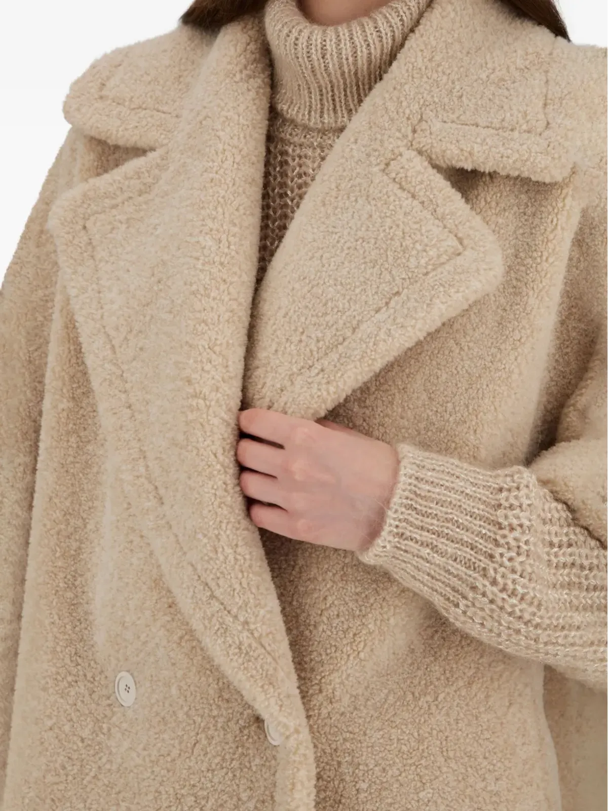 Herno ダブルブレストショートスリーブコート - 画像4