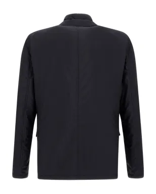 Herno Inã Ecoage two-button jacket - Blue - サムネイル4