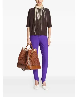 DRIES VAN NOTEN leather bucket bag - サムネイル3