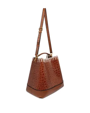 DRIES VAN NOTEN leather bucket bag - サムネイル4