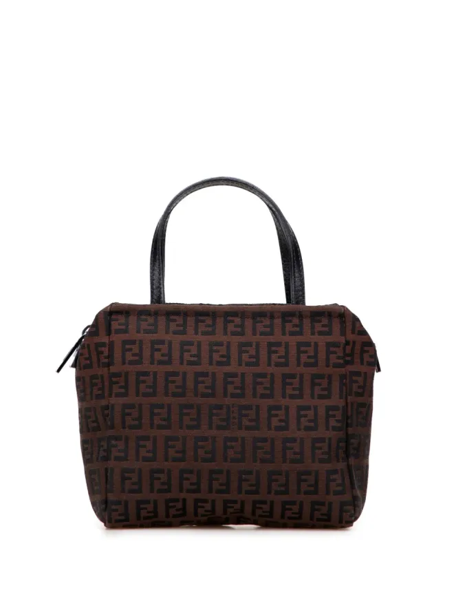 Fendi Pre-Owned Fendi Pre-Owned ミニ ズキーノ キャンバス ハンドバッグの商品画像