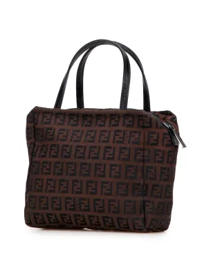 Fendi Pre-Owned ミニ ズキーノ キャンバス ハンドバッグ - サムネイル3