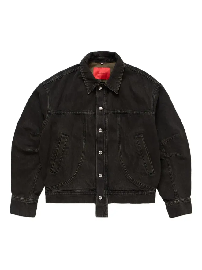 Eckhaus Latta Eckhaus Latta パネル付きデニムジャケットの商品画像