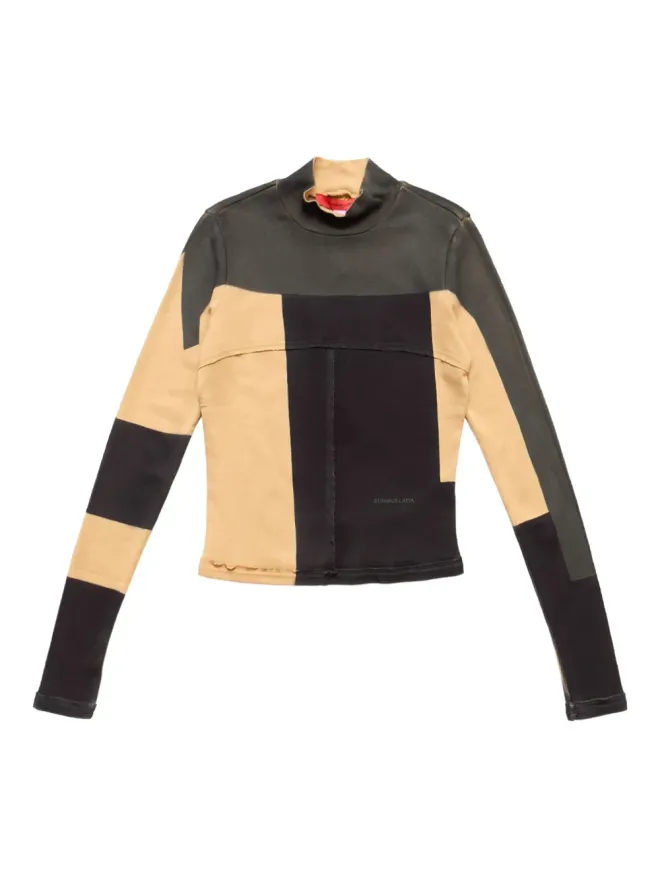 Eckhaus Latta Eckhaus Latta レダクテッド ラップド ベビー タートルネック トップの商品画像