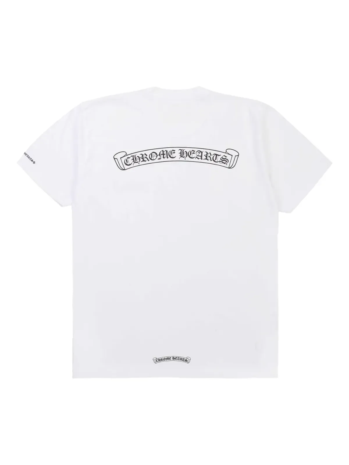 Chrome Hearts スクロールロゴTシャツ - 画像2