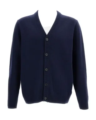 Paul Smith Vネックボタン付きカーディガン - サムネイル1