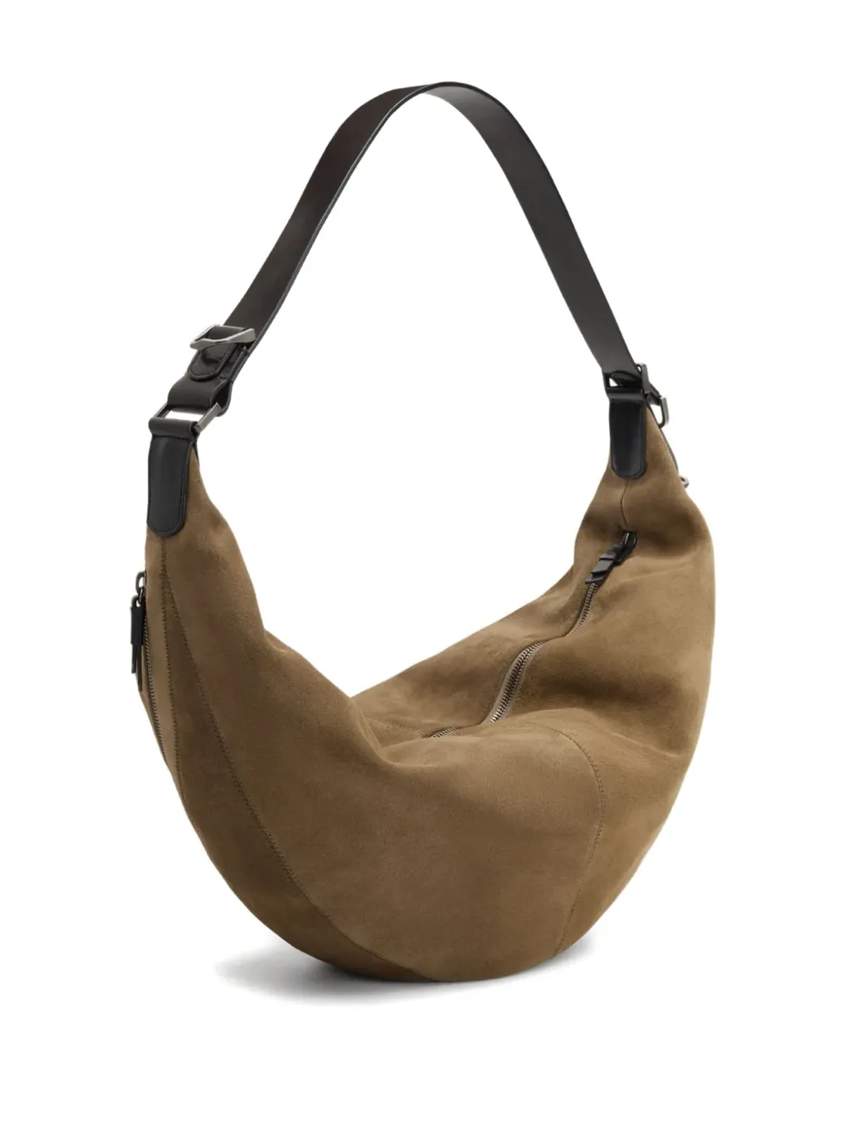 LEMAIRE スエードレザー ZIPショルダーバッグ - 画像5